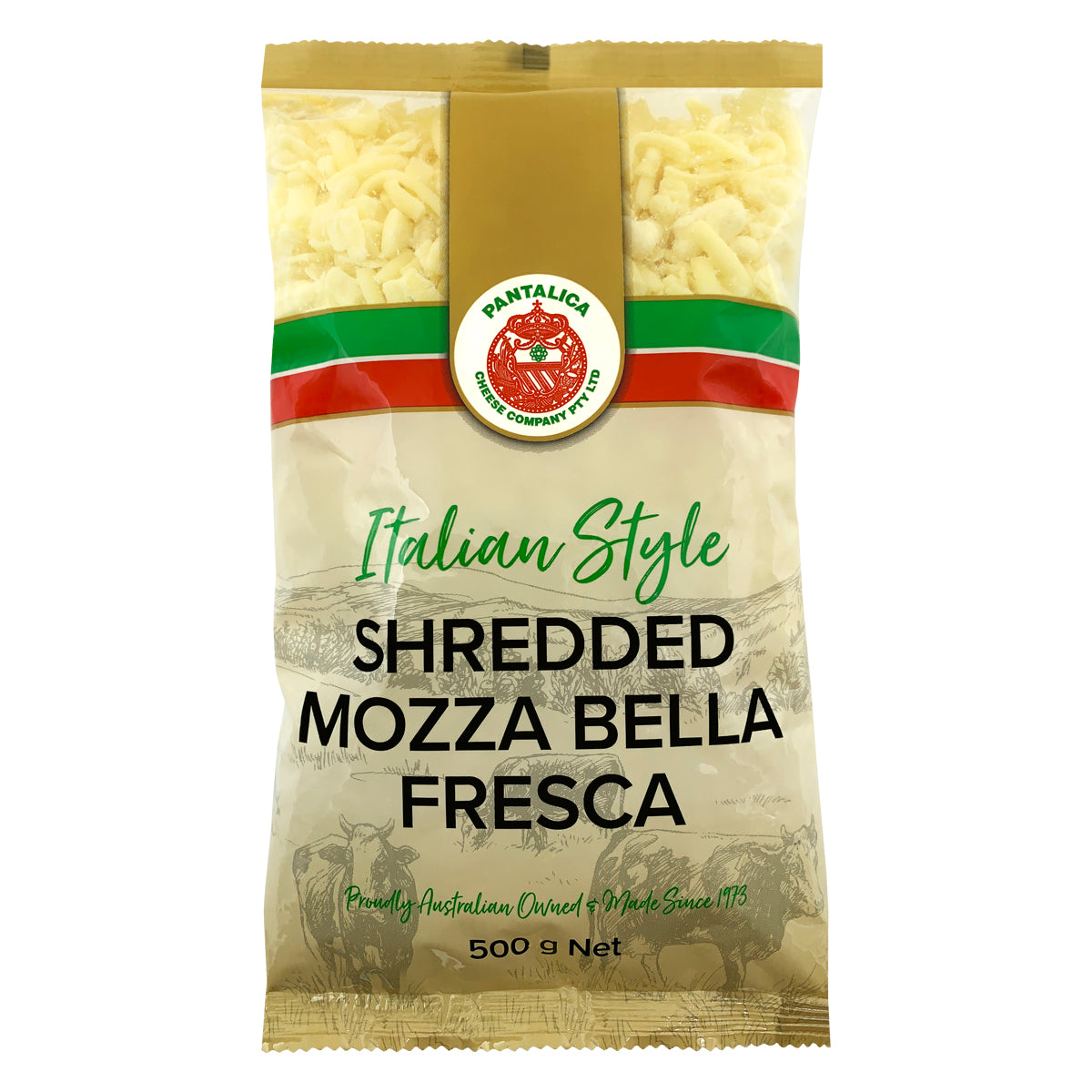 Shredded Mozza Bella Fresca 500g